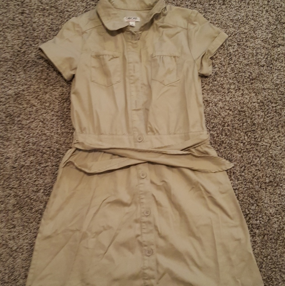 Girls school uniform dress