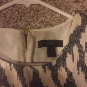 J.Crew Ikat silk dress size 12, never worn