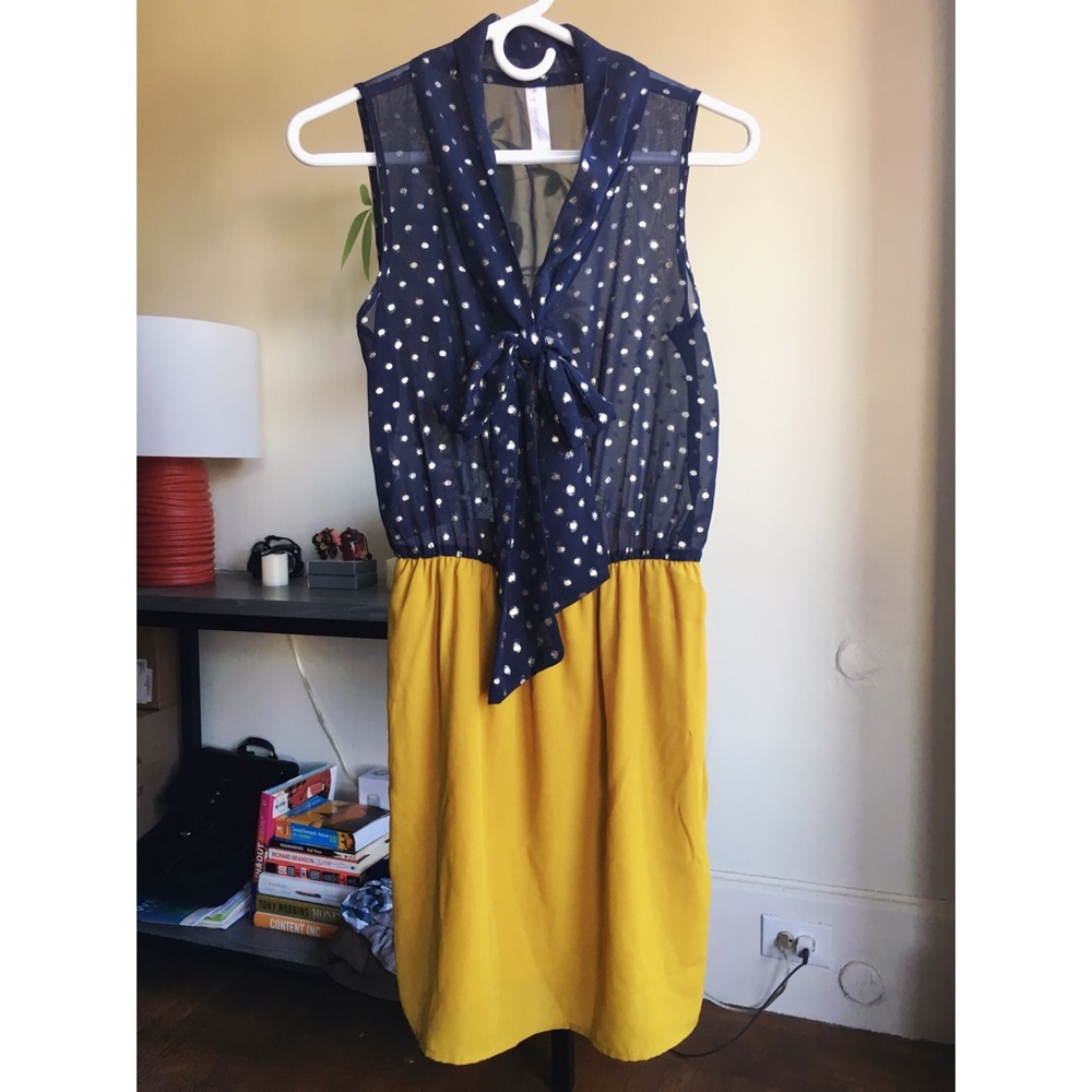 Lovely Notes Retro Polkadot Dress