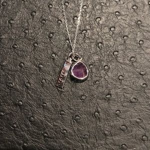 Chloe + Isabel PEACE charm bracelet