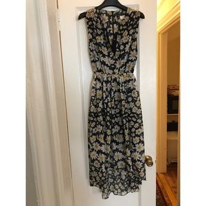 Alice + Olivia Daisy Print Hi-Lo Dress