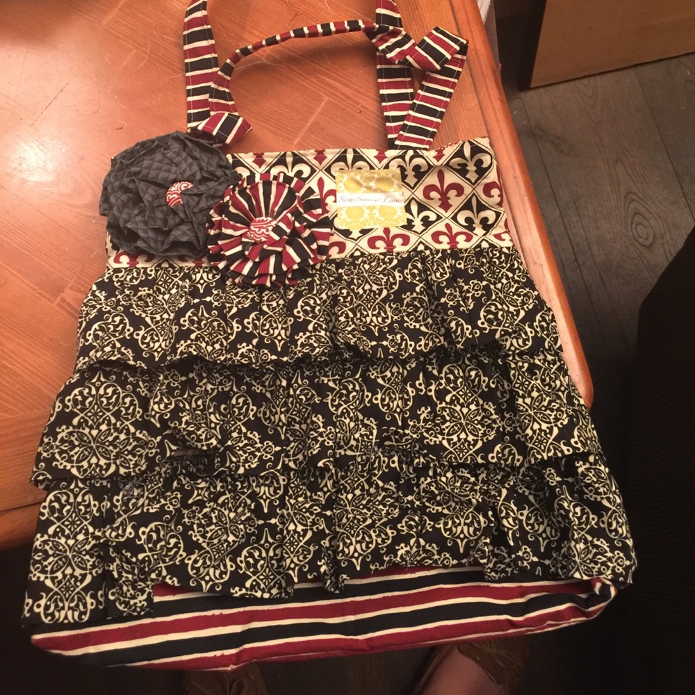 FLeur-de-lis tote