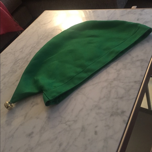 Green Elf Cap with a Jingle Bell - Picture 2 of 2