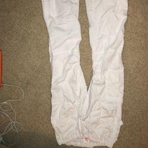 KOI white scrub pants