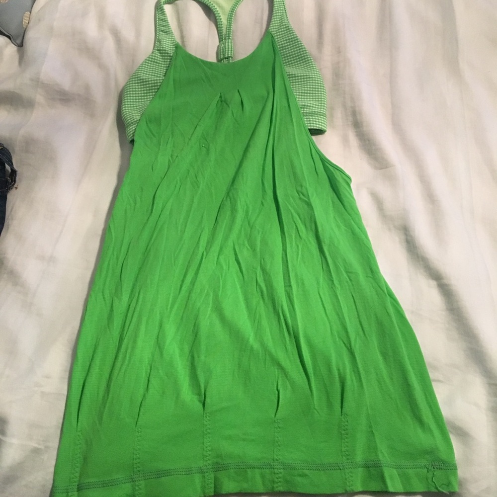 Lululemon Sz 0 green