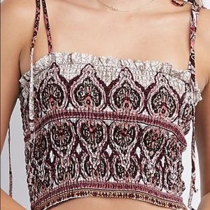 Multicolored Crop Top. Charlotte Russe.