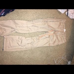Tan KOI scrub pants