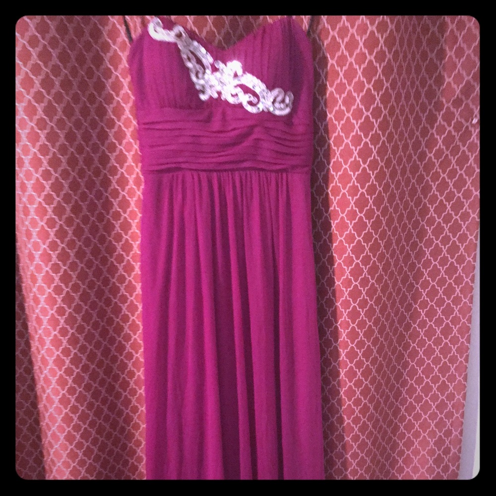 Purple dress