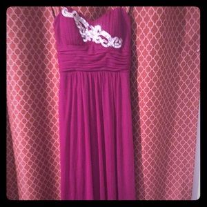 Purple dress