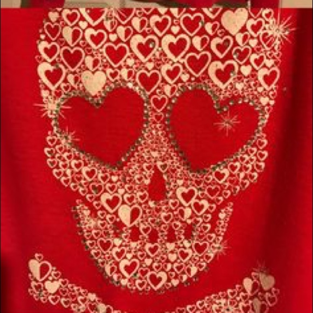 Hard Candy Skull bling sweater!