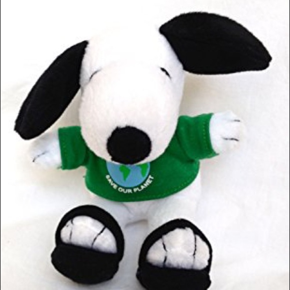 MetLife save the planet snoopy plush