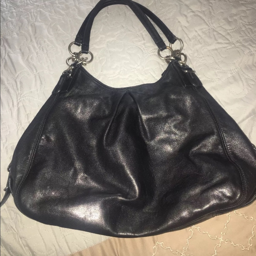 Coach leather