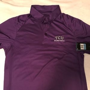 TCU Horned Frogs Basketball Nike Polo Medium
