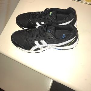 Black Asics Turf Shoes