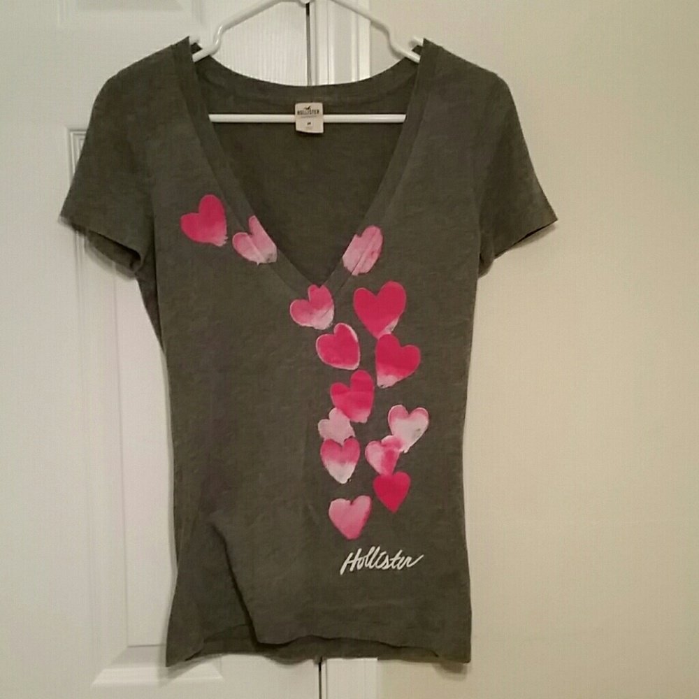 Short sleeve grey top