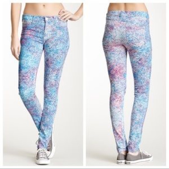 Hudson Jeans Denim - NWT Hudson Nico Midrise Paint Splatter Skinny Jean
