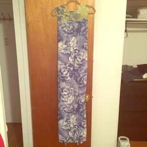 Bcbg maxazria floral gown