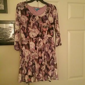 NWOT L'Amour Nanette Lepore velvet dress