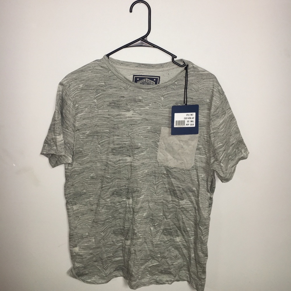 Grey design t-shirt