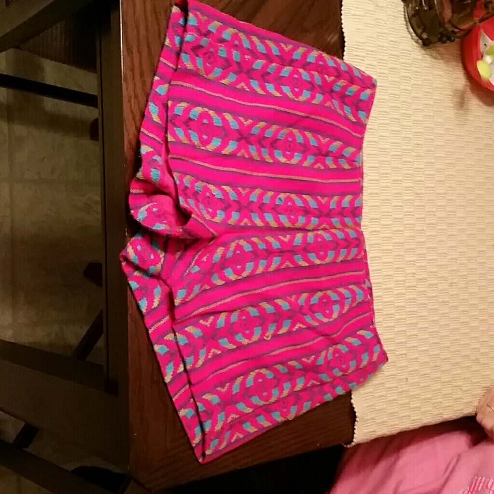 Pink shorts
