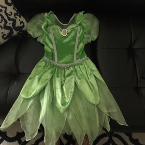 NWOT Disney store tinker belle costume