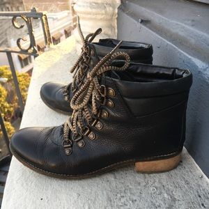 Leather Workman Boots