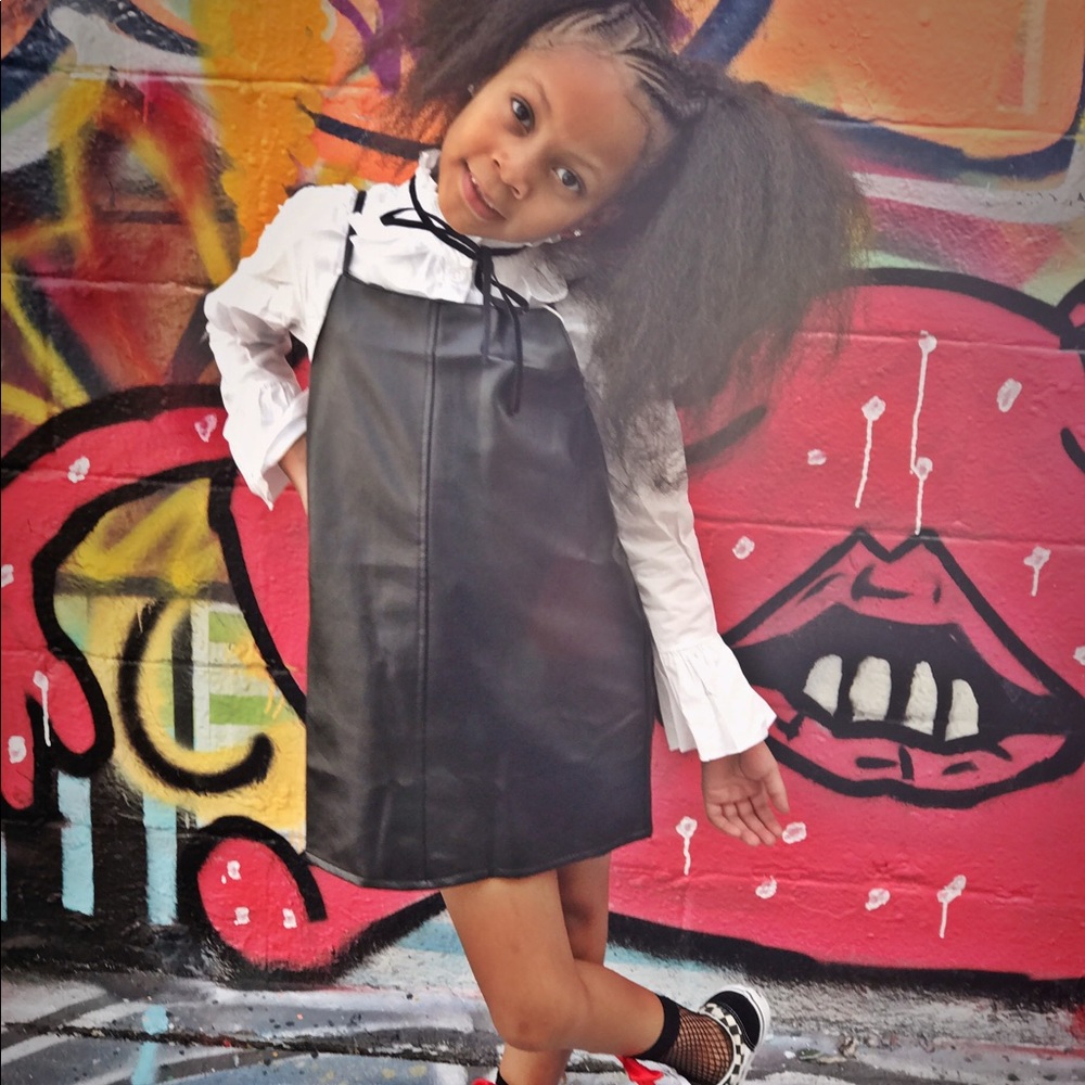 PG13 Girls Leather Dress