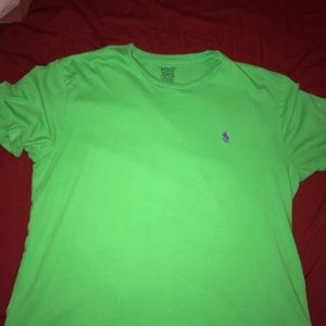 Green Ralph Lauren shirt