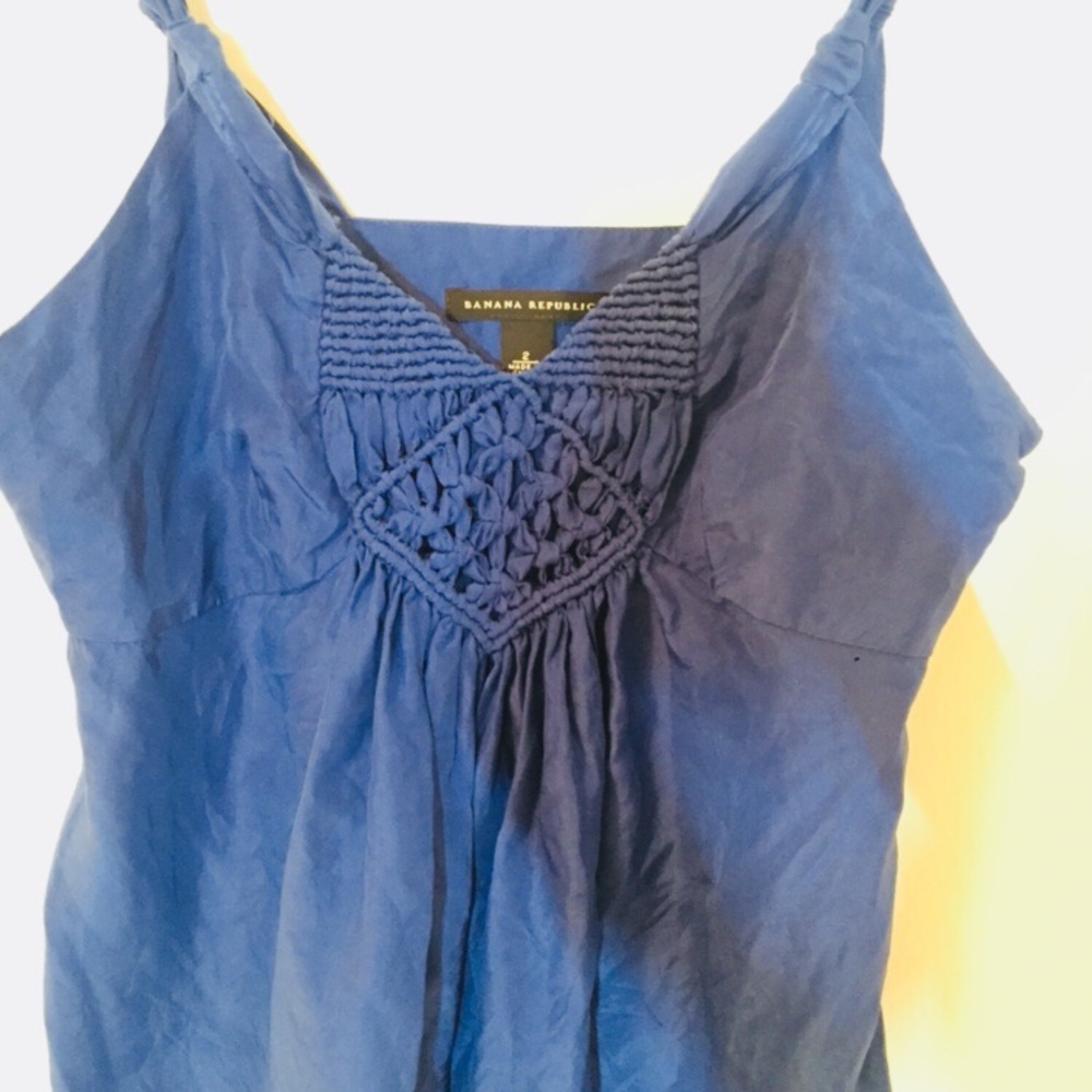 Banana Republic cobalt blue top
