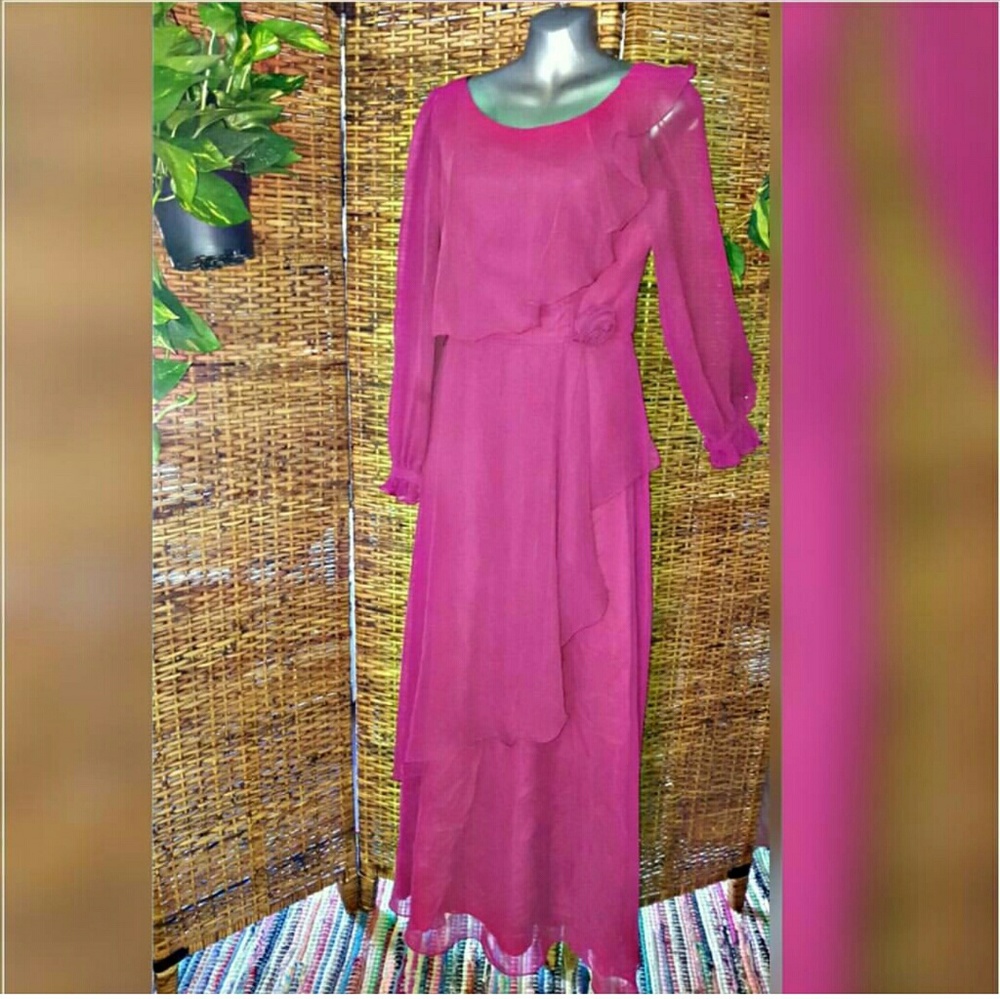 Authentic 70s maxi gown