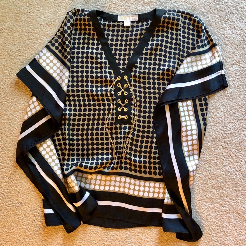 Michael Kors Scarf Shirt