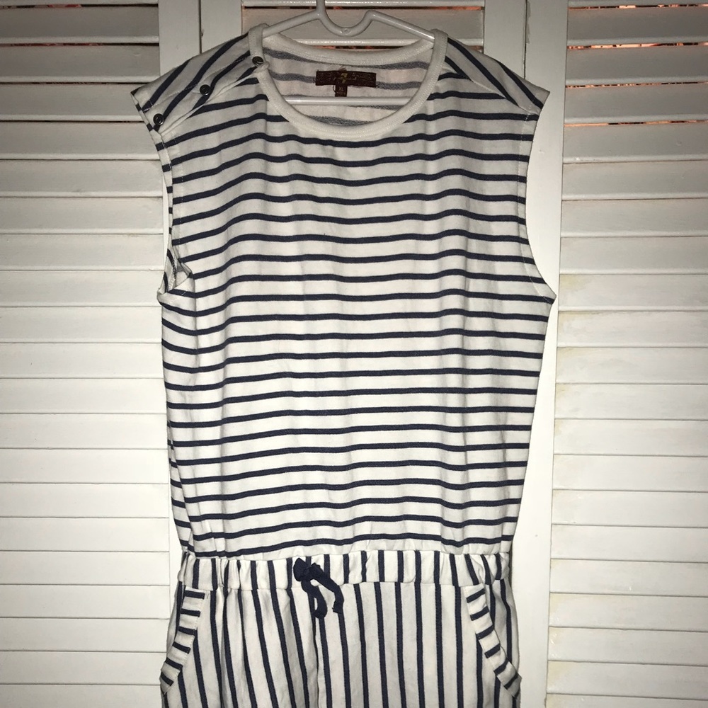 Seven for all mankind girls romper.