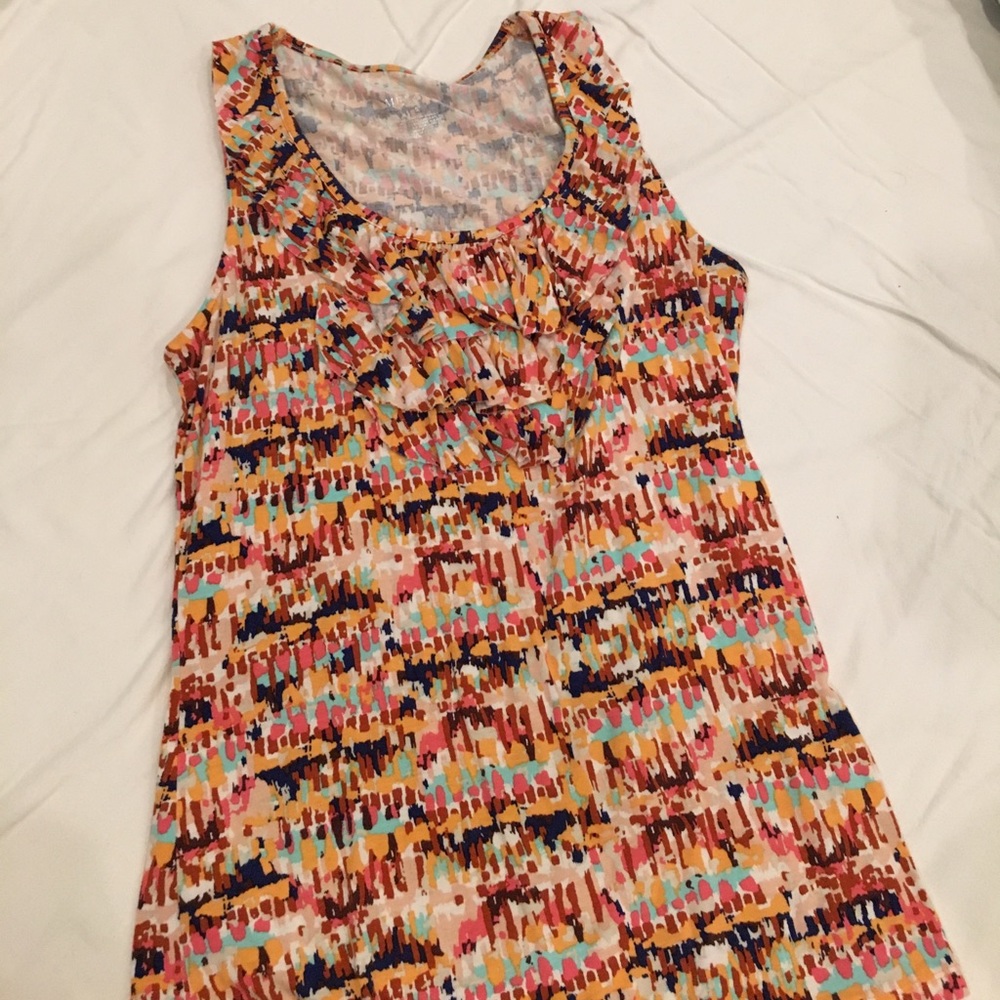 Merona colorful tank top