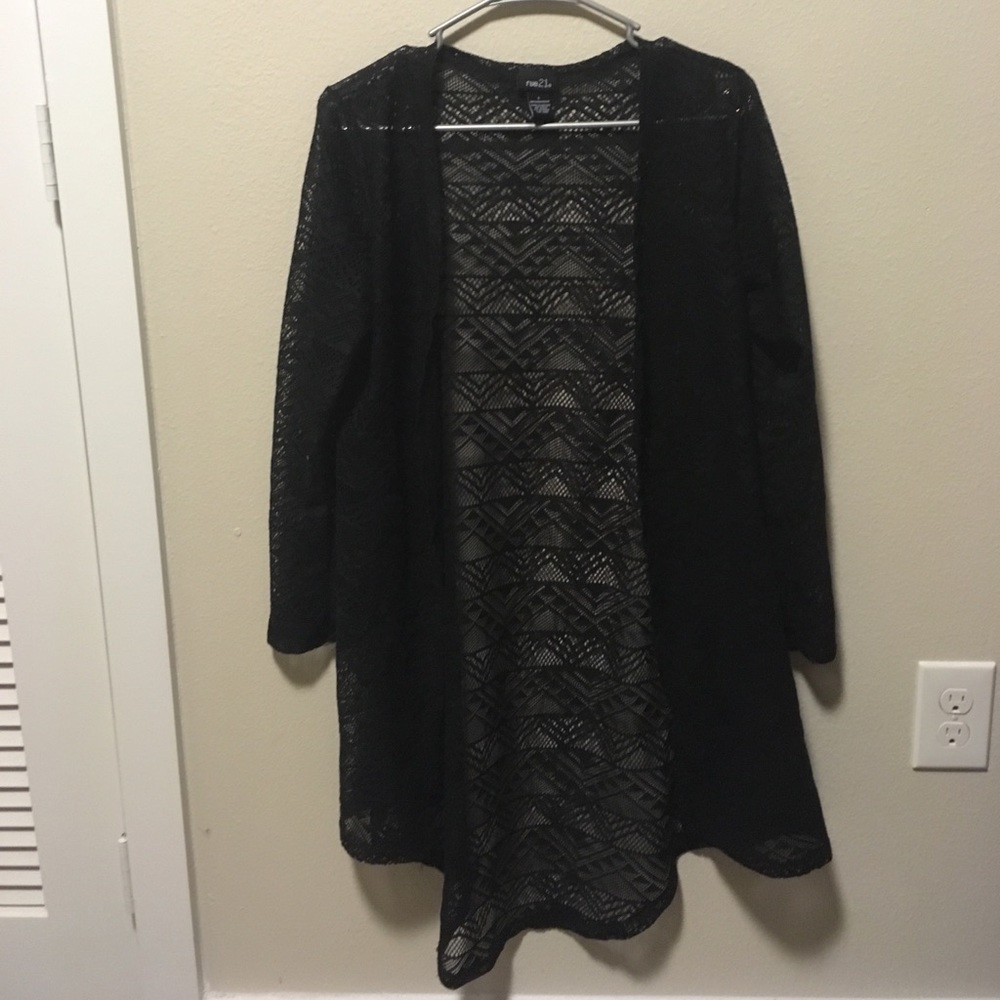 Rue 21  Black Cardigan