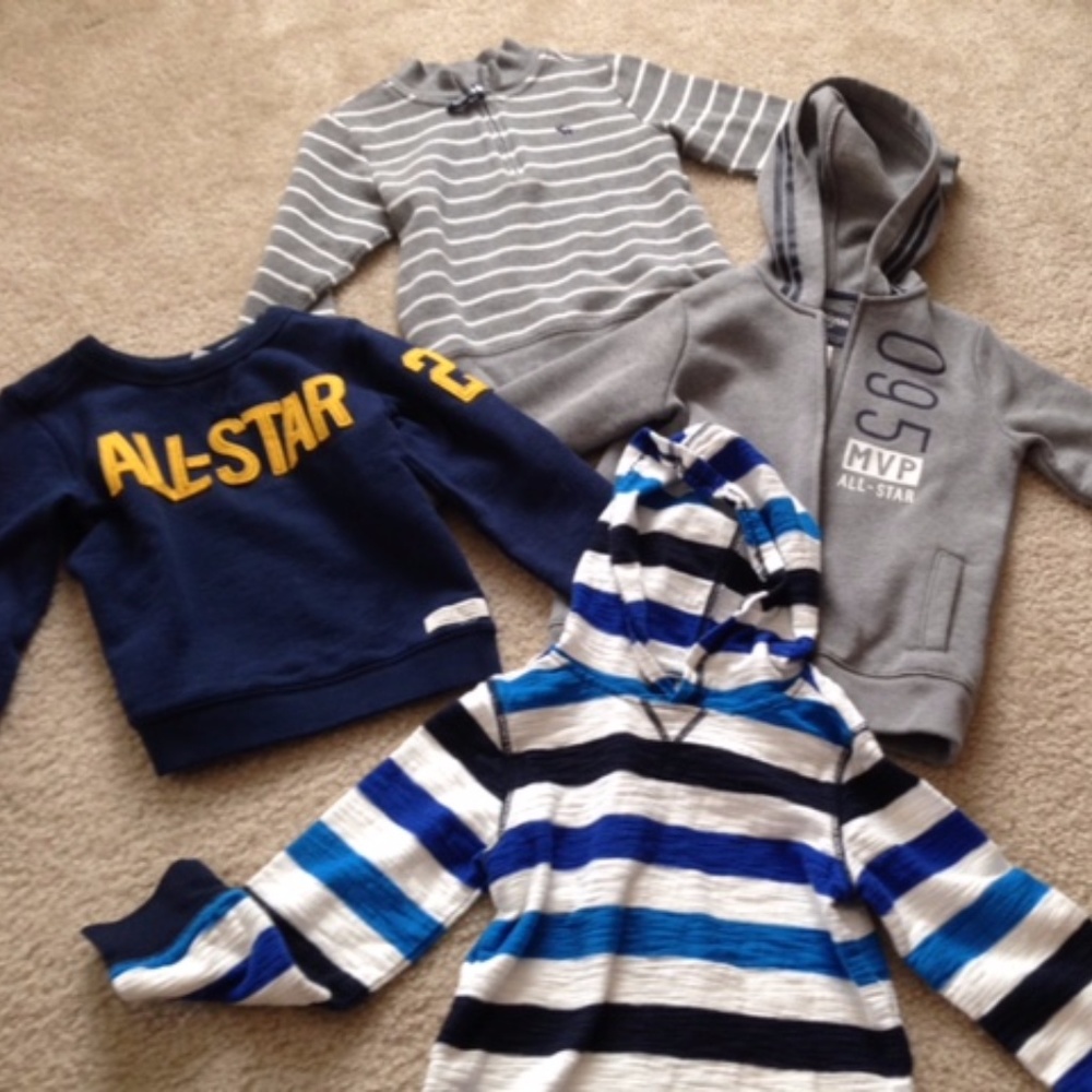 Boys' Hoodie, Sweatshirt and Sweater Bundle
