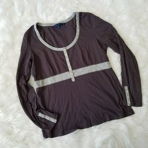 Boden Colorblock Henley