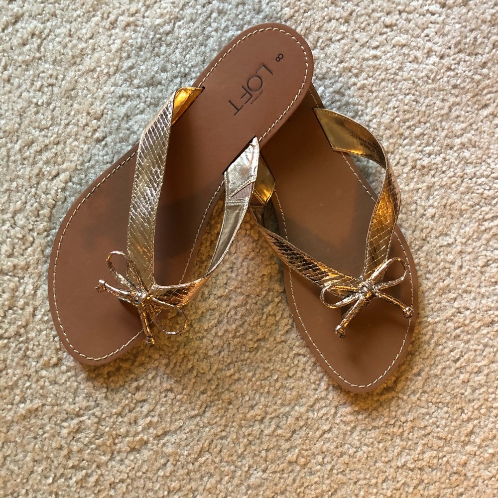 Rose Gold Sandals ‼️SOLD‼️