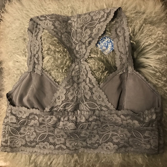 NWT Free People Racerback Lace Bralette - Picture 3 of 8