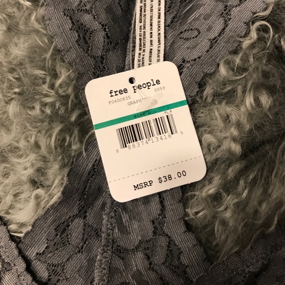 NWT Free People Racerback Lace Bralette - Picture 4 of 8