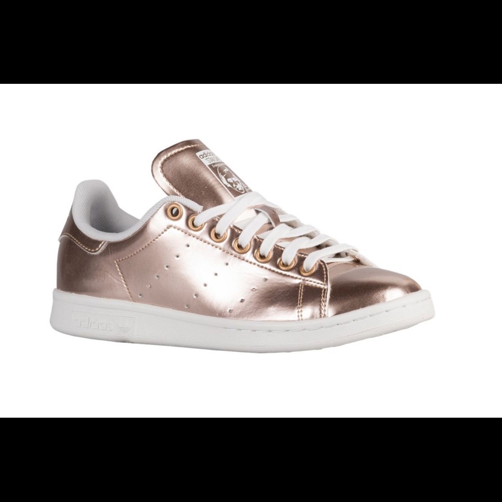 Gold Stan Smith Adidas.