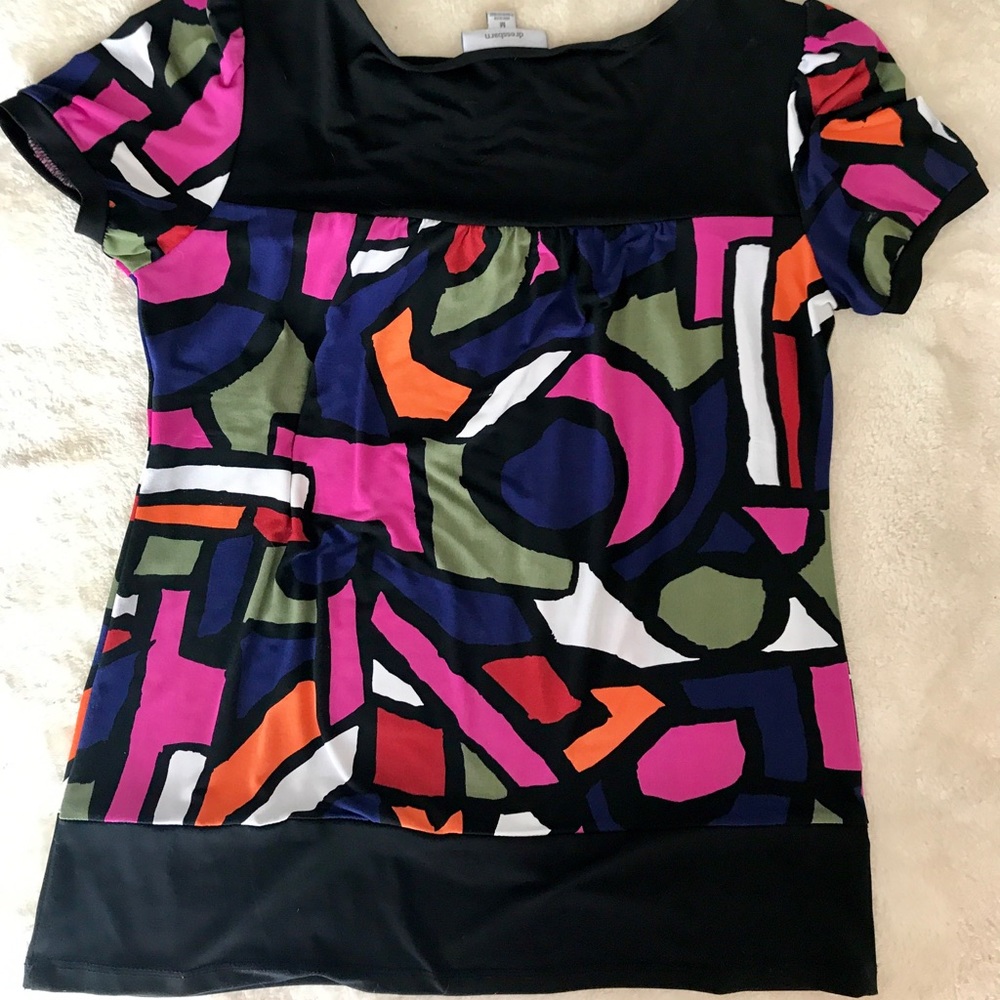 Adorable Color block blouse