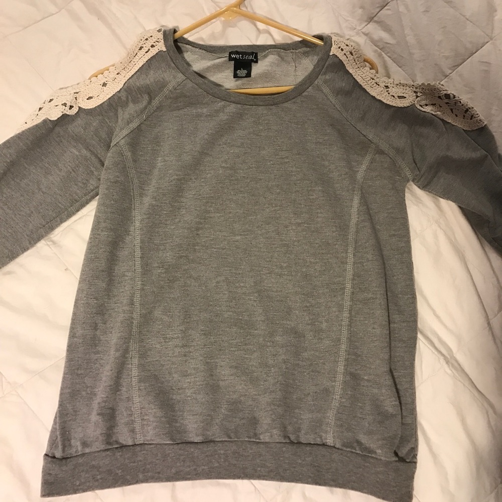 Cold Shoulder Detail Sweater