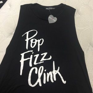 NWT Pop Fizz Clink Tank