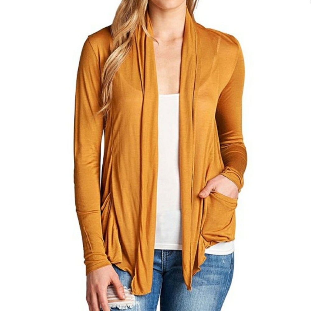 Mustard Yellow cardigan