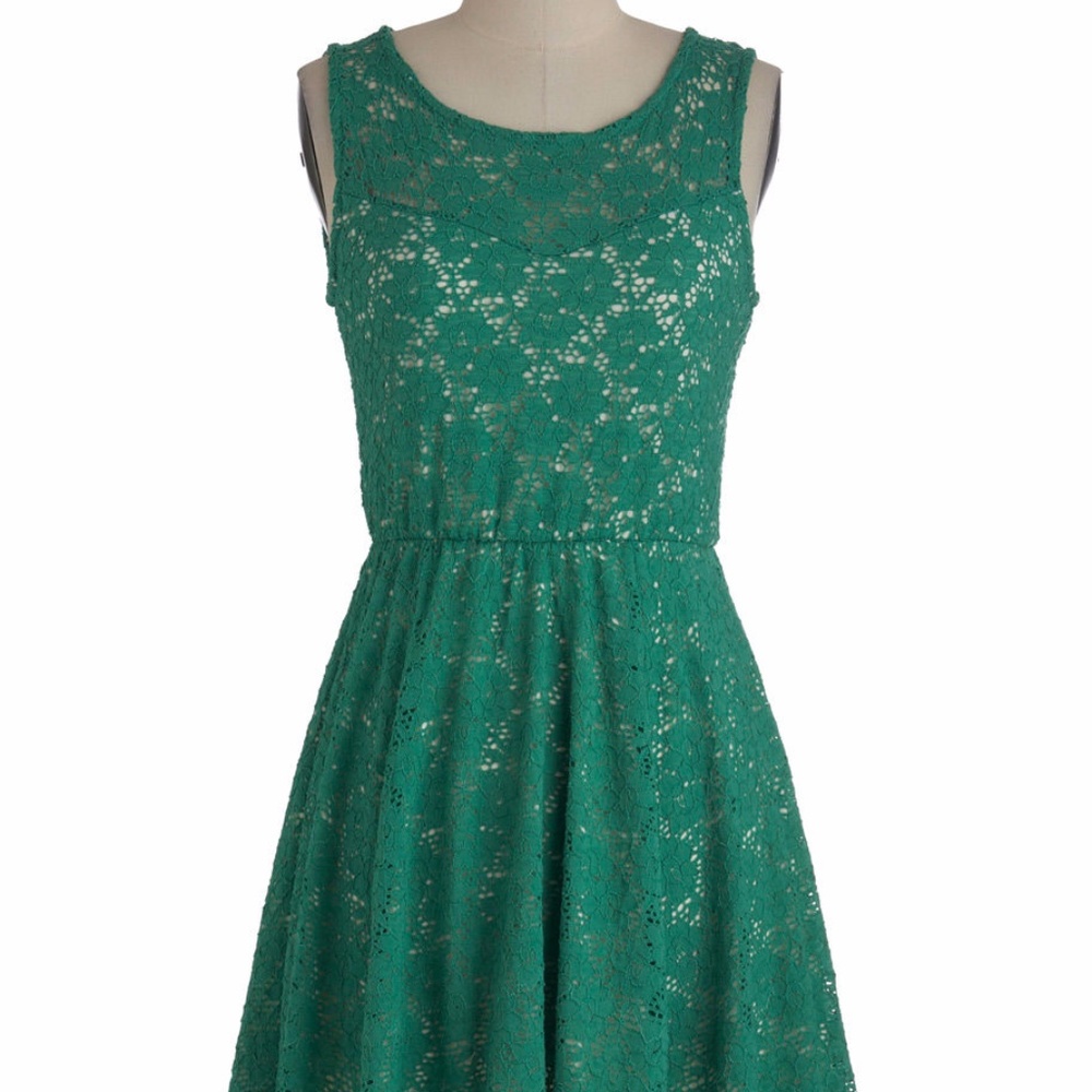 Topiary Artist Dress in Greenery in XL Modcloth