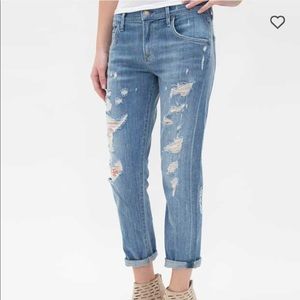 A Gold E Isabel Denim NWT size 24