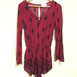 Kendall +  Kylie long sleeve romper