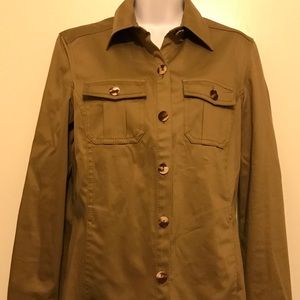 GUC Liz Claiborne safari inspired shirt.