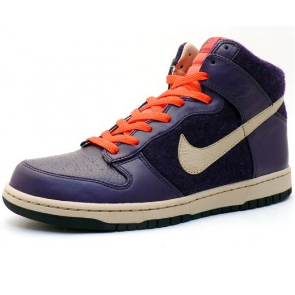 Nike Dunk High Premium purple/red/beige 7/7.5