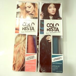 Colorista L’ORÉAL semi permanent hair dye.
